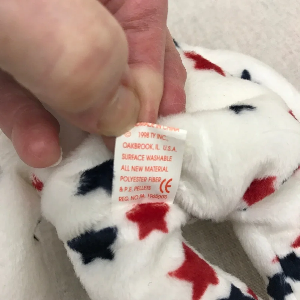 Ty Beanie Baby Glory Bear: 1997-1998 Patriotic Plush‎ Toy